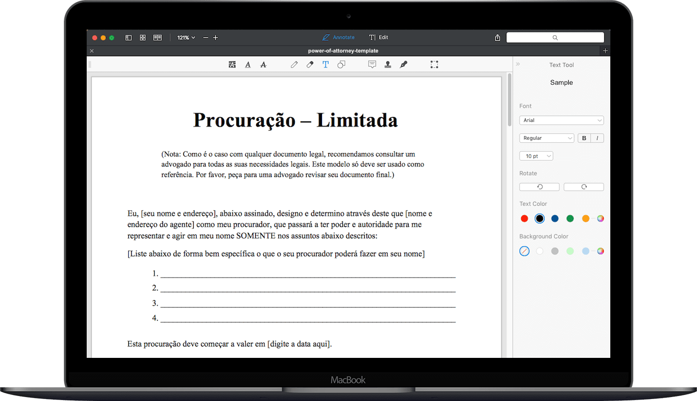 Procuração para Advogado